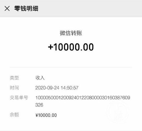房东收到陌生转账