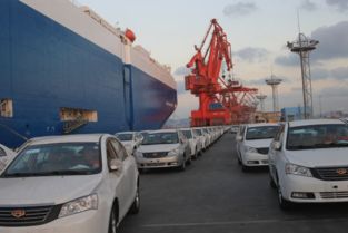 中国汽车出口42万台
