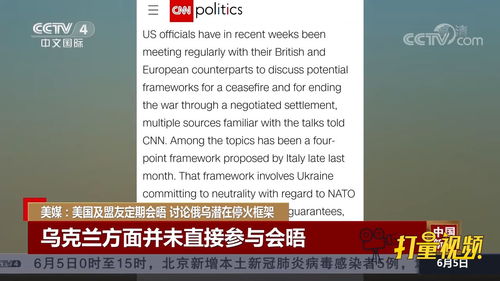 乌英法美将讨论停火