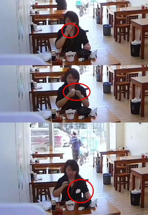 擦鼻涕纸扔进碗罐
