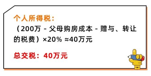 同辈赠予的房产怎么缴税（长辈赠与房产要交税吗?