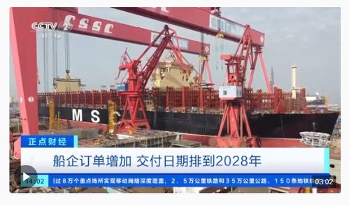 船企订单排至2029年 船企订单排至2029年