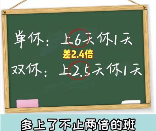 其实单休相当于没休 其实单休相当于没休
